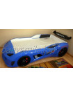 Ліжко машинка Audi синя
